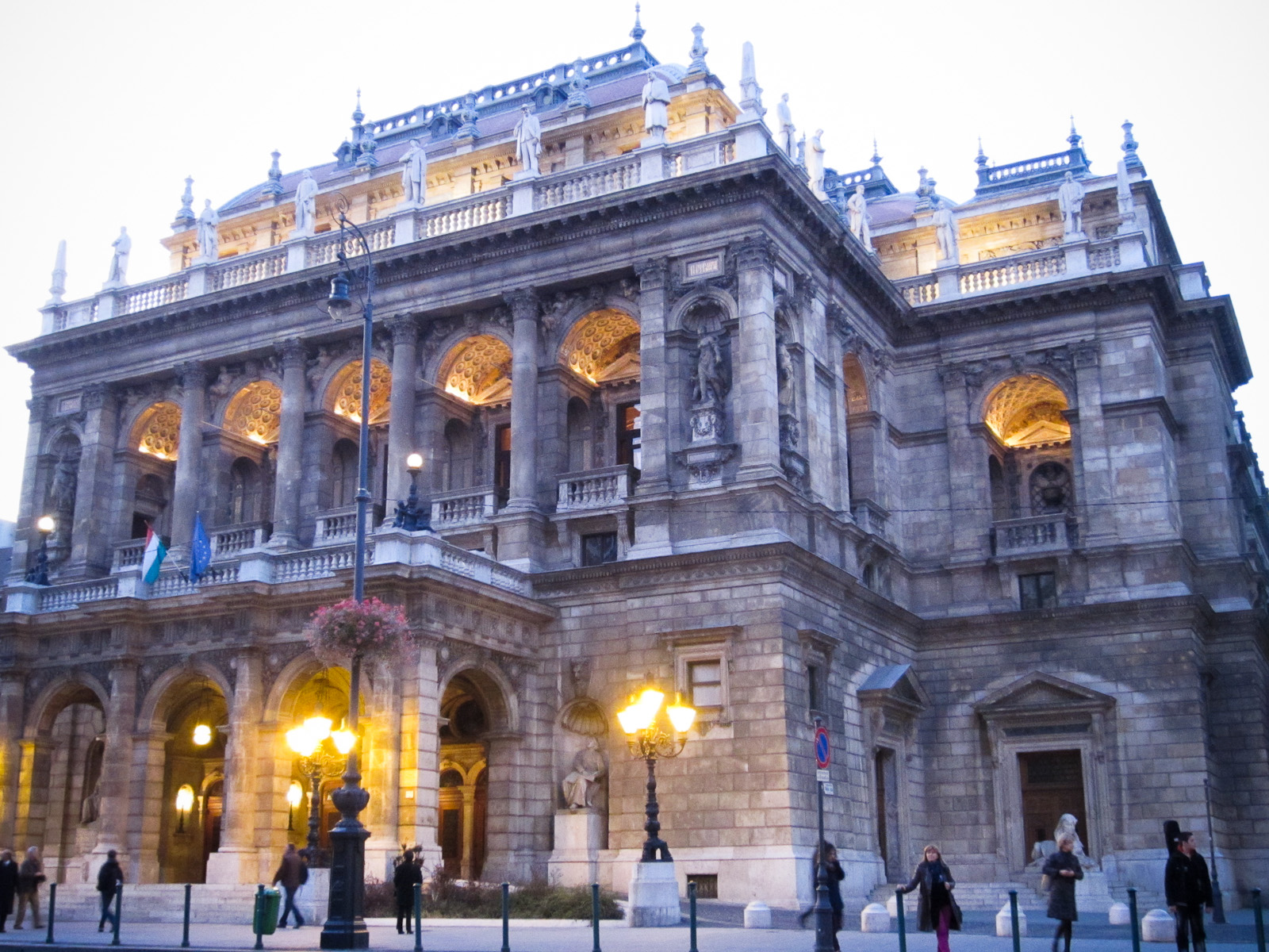 Budapest Opera House Near Dusk Designsimply